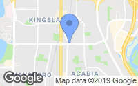 Map of Cliff Bungalow, AB