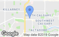 Map of Cliff Bungalow, AB