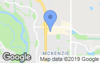 Map of Cliff Bungalow, AB