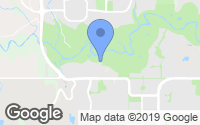 Map of Cliff Bungalow, AB