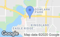 Map of Cliff Bungalow, AB