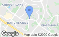 Map of Cliff Bungalow, AB