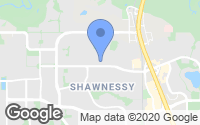 Map of Cliff Bungalow, AB