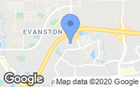 Map of Cliff Bungalow, AB