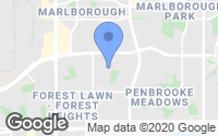 Map of Cliff Bungalow, AB
