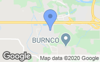 Map of Cliff Bungalow, AB